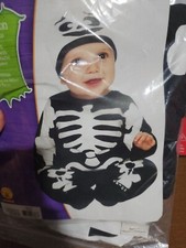XX 510021 Skeleton Jumper Toddler Infant Costume Rubies