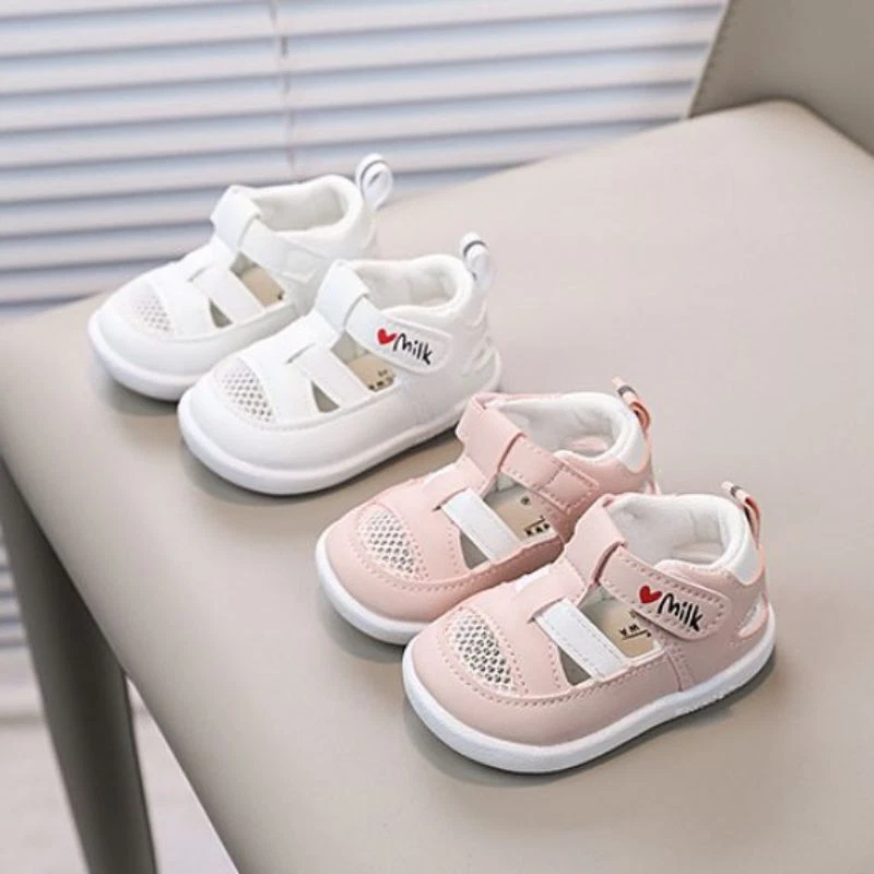 Baby Girls Toddler Pram Shoes Infants Garden Walking Soft Rubber