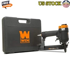 Air-Powered Narrow Crown Stapler 18-Gauge 3/8-1" 1/4" NPT Inlet 100 Fasteners US