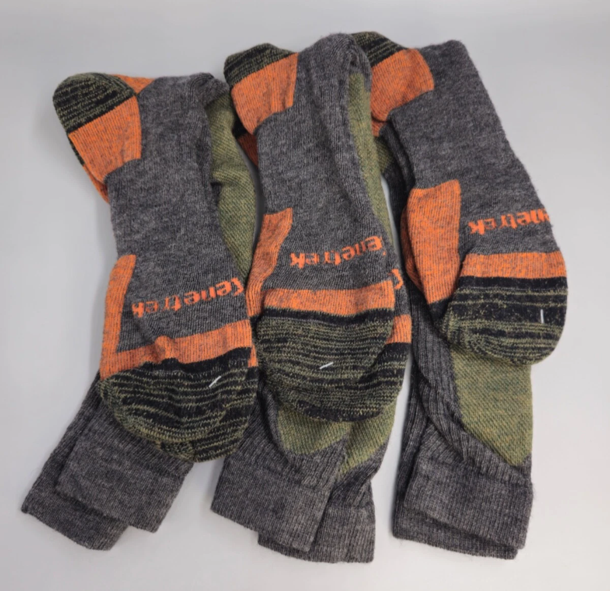 Kenetrek Canada Midweight Over-the-Calf Socks Size XL KE-1502 NWOT 3 Pairs