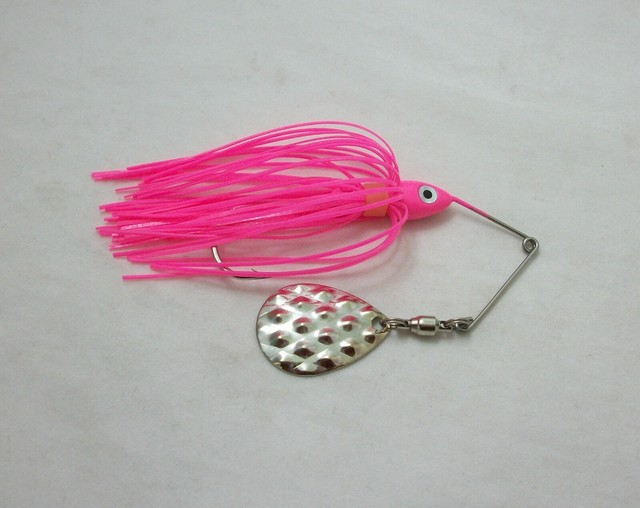 MINI SPIN SPINNERBAIT 3/16oz COLOR HOT PINK eBay