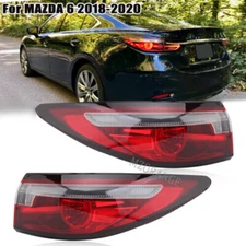 Pair Tail Light For Mazda 6 ATENZA 2018 19 20 21 2022 Rear Brake Lamp Left+Right