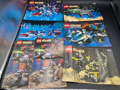 LEGO System 1990s Instruction Manual Lot of 6 Space Sets 6973 6938 6897 & More - Image 1 of 4