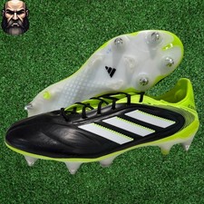 Adidas Copa Pure 3 Elite SG Core Black Lucid Lemon Cleats JR2822 Men's Size 13