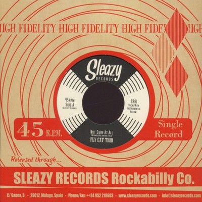 Fly Cat Trio Not Sure At All/Easy Comes, Easy Goes (Vinyl) 7'' Single (UK IMPORT)
