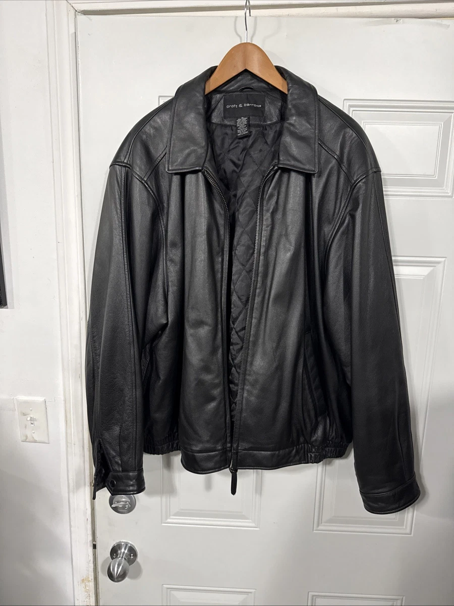 Croft & Barrow Leather Jacket products for sale | eBay