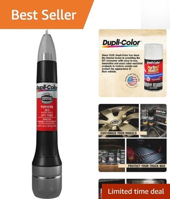 DIY Scratch Fix All-in-1 Touch Up Paint - Glossy Super Red II, 0.5 fl. oz. Pen