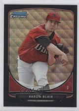 2013 Bowman Draft Picks Chrome Black Wave Refractor Aaron Blair #BDPP9 0c5