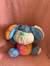 PUFFALUMP STYLE DOG Regina The Crown Jewel Of Toys Soft Toy Vintage 1987 ~ 20cm