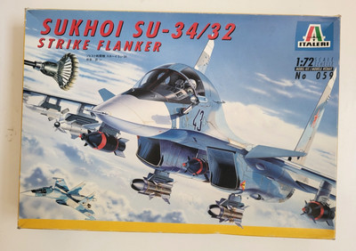 Italeri Nr.: 059 , Sukhoi SU-34/32 Striker Flanker -ar-