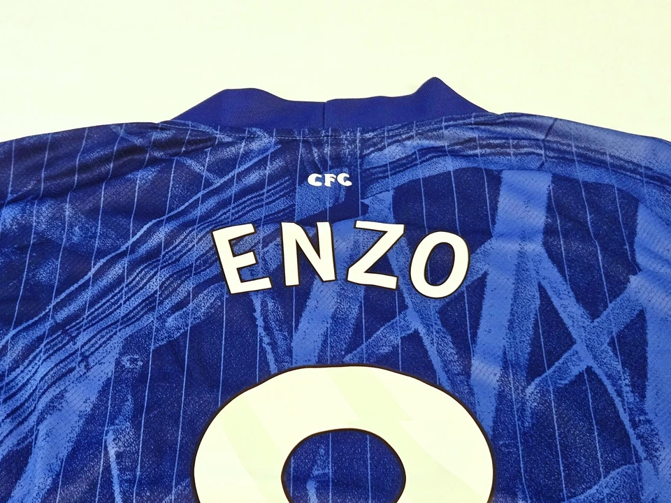 Camiseta de fútbol firmada por Enzo Fernández autografiada Chelsea Nike certificada por Beckett  Foto 2 de 4