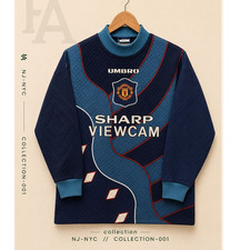 Manchester United 1994-95 Away GK Jersey - Um...
