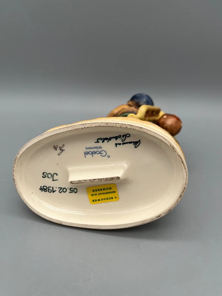 Hummel Figurengruppe Nr. 331 "am Scheideweg" 1984 Stempel Signatur - Bild 2 von 4