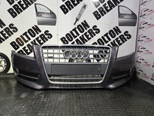 09-12 Audi A5 Sportback Mk1 COMPLETE BUMPER FRONT Grey Lz4x