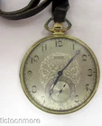 ANTIQUE 14K GF DECO ELGIN GRADE 479 FANCY DIAL 17j 12s POCKET WATCH MOSELY 1926