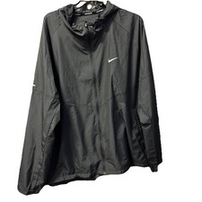 NIKE WIND BREAKER RUNNING JACKET SIZE XXL BLACK