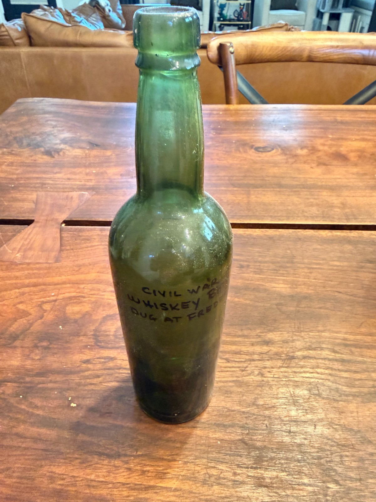 Table Top Civil Civil War Era Antique Bottle Lot 4 F McKinney Philada Battlefield ...