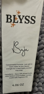 BLYSS Baja Concentrated Formula Floor Mop Soap Concentrate 4.06 oz