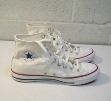 Converse Chuck Taylor All Star High Top White Canvas Sneakers M7650 Men's 7.5