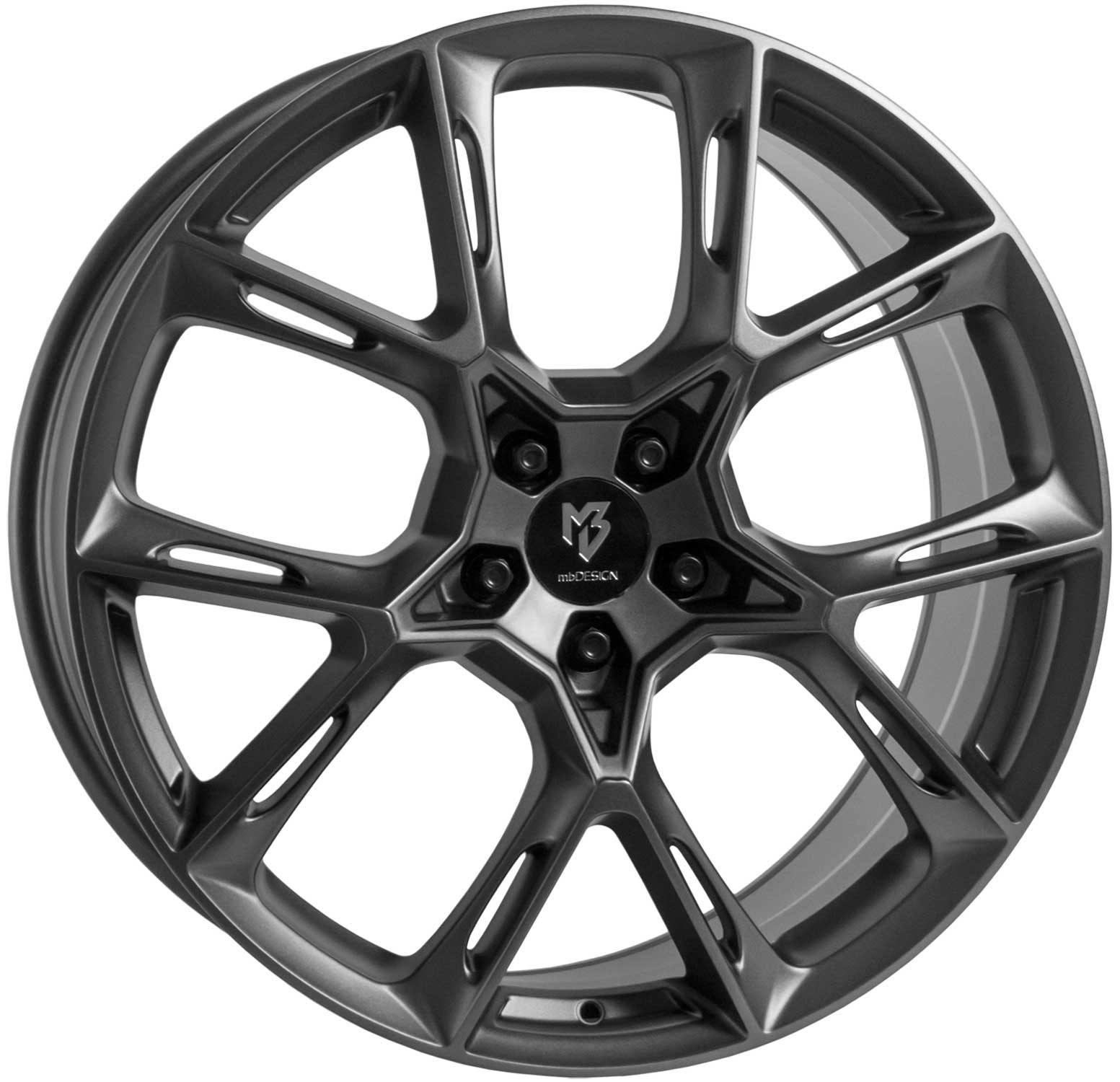 Mb Design Felge KX1 9.0Jx21 ET26 5X112 Mattgrau FüR Seat Tarraco Fr-image