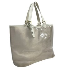 Borsa tote Louis Vuitton Epi Plage Lagoon Bay bianca trasparente M92151 LV Au...