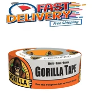 Gorilla Heavy Duty Adhesive Repair Thick Duct Tape Roll Waterproof 10Yd