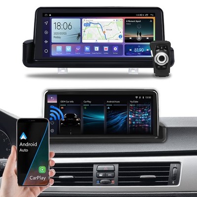 CarPlay Für BMW E90 E91 E92 2005-2012 ohne System iDrive Android Auto Autoradio