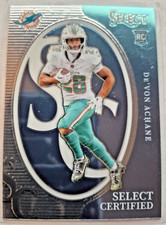 DeVon Achane 2023 Select Certified Rookie RC