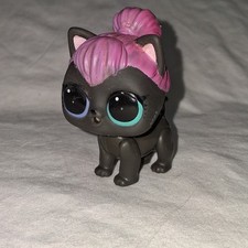 LOL Surprise Pet Lil Kitty Cat Pink Hair Black Eyes Cute Toy Figure 50217WGE