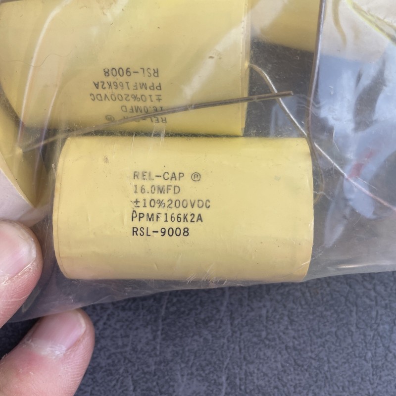 Lot of 10 REL-CAP 16uf / 200v 10% PPMF166K2.5A, HI-End Audio or Speakers