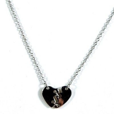 925 Sterling Silber Herz 16''-18'' Halskette