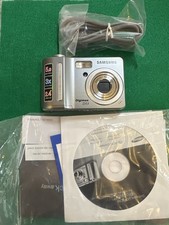 Samsung Digimax D53 5MP Digital Camera 3 Beep Lens Error Parts Repair w/ Box