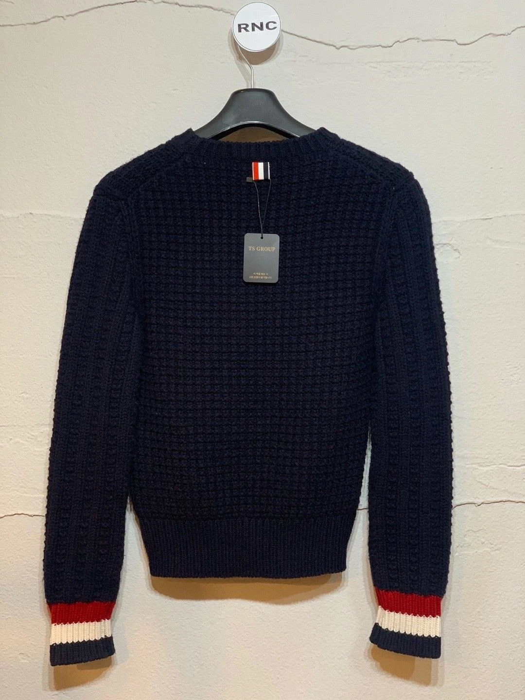 Timbro Thom Browne Navy Funmix Maglia Donna: 5392833426 17623312