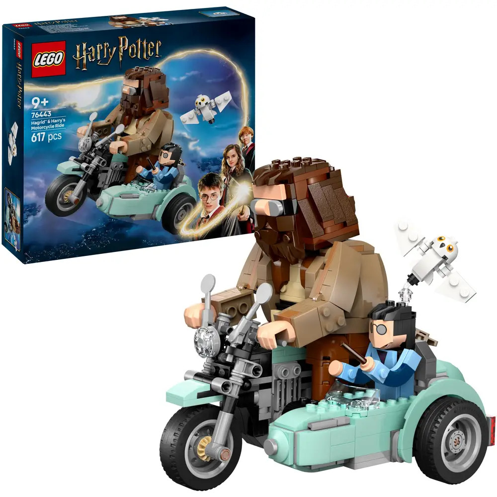 Lego Unisex Braun Hagrid Motorrad Baukasten Harry Potter - Bild 3
