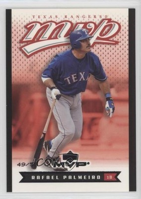 2003 Upper Deck MVP Black 49/50 Rafael Palmeiro #207 0o9