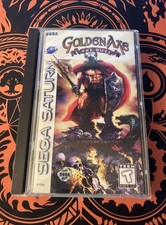 Golden Axe: The Duel (Sega Saturn) CIB Complete w Manual & Registration Card