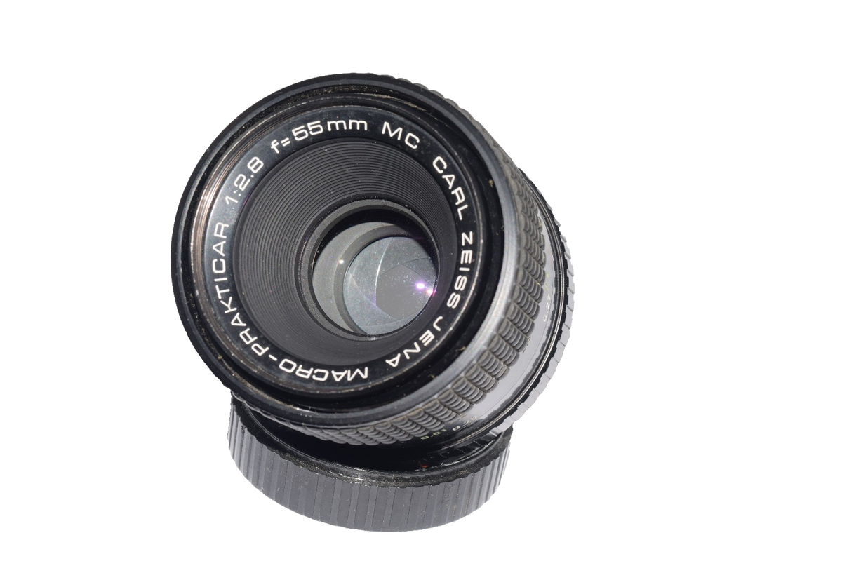 Carl Zeiss Jena Macro Prakticar 55mm 1:2.8 MC Praktica B Mount EX
