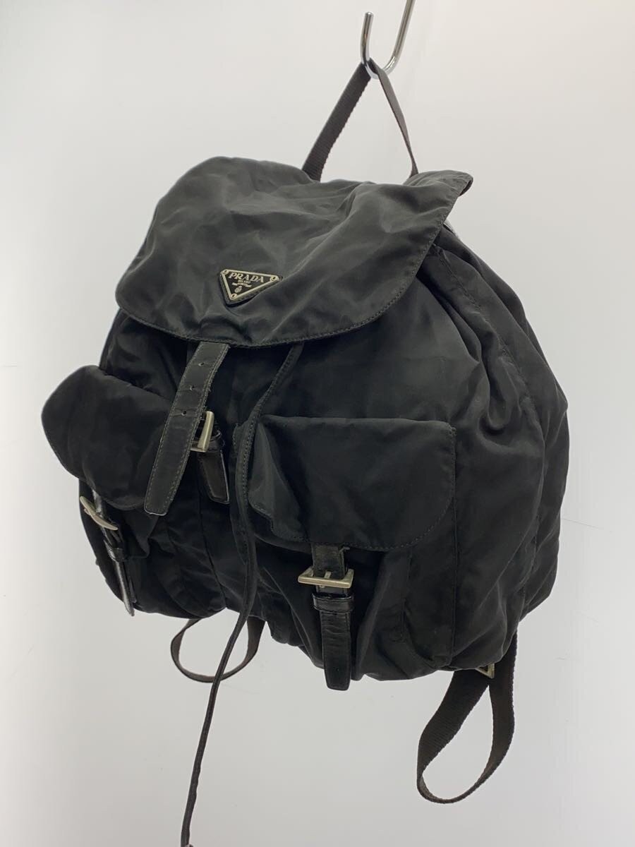 PRADA Backpack Nylon BLK Solid - image 2