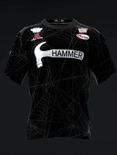 Custom Name HAMMER - Spider Webs Bowling Jers...