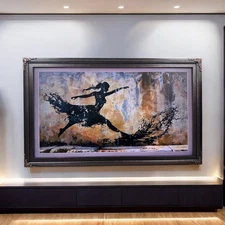 32, 43, 50, 55 inch Ornate frame for Samsung The Frame TV,Antique Copper finish