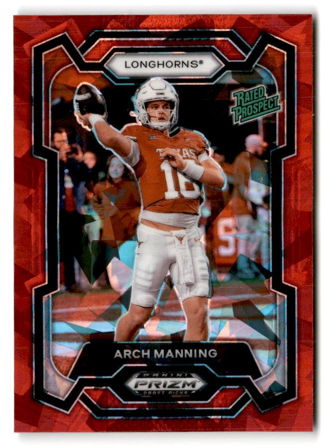 2024 Panini Prizm Draft Picks #192 Arch Manning Red Ice