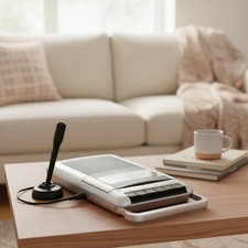 Jensen MCR-100 Portable Cassette Player  Recorder - Nostalgic Music Experience