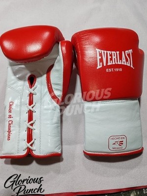 Everlast boxing gloves vintage 1910 laces sparring gloves 8oz-16oz