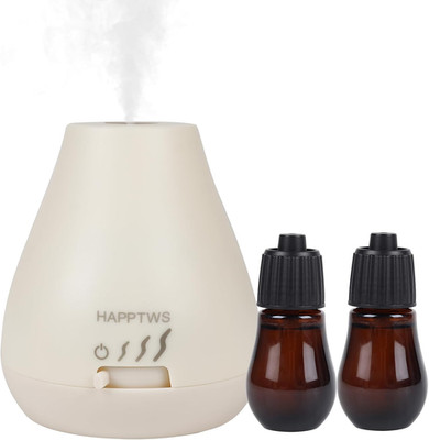 Essential Oil Diffuser - Waterless Diffuser 3 Timer Settings Battery Powered for
