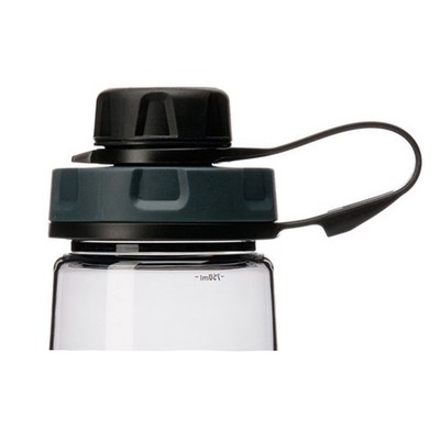 Humangear capCap+ 2-in-1-Verschluss für Nalgene Trinkflasche Black
