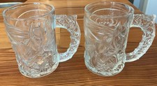 Lot Of 2 Vintage McDonald s 1995 Batman Forever Batman Mugs EUC