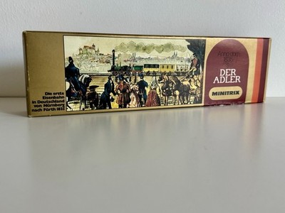 Modelleisenbahn Sammlung Spur N Minitrix 1028 N Zugset Der Adler in OVP.