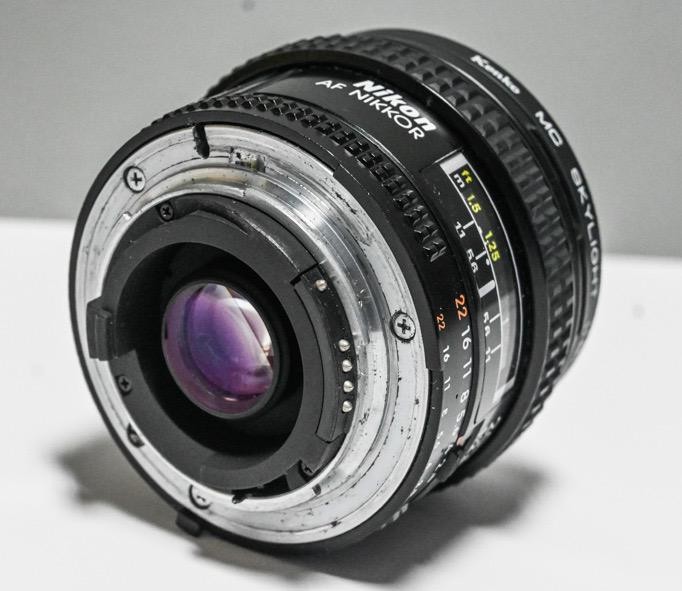 Nikon AF Nikkor 20mm f/2.8 Lens with Front/Rear Caps - /Used Nikon AF Nikkor 20mm f/2.8 Lens with Front/Rear Caps - /Used