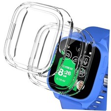 2 Pack Case Compatible for Gizmo Watch 3 for Gizmo 3 Adventure Clear Clear