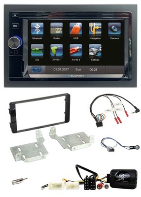 Blaupunkt 2DIN Bluetooth TMC USB Lenkrad SD Navigation für Mitsubishi ASX 14-19